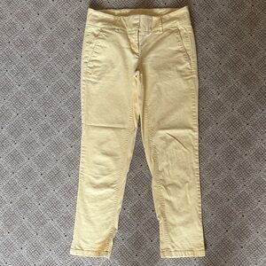 Yellow Women's Chinos